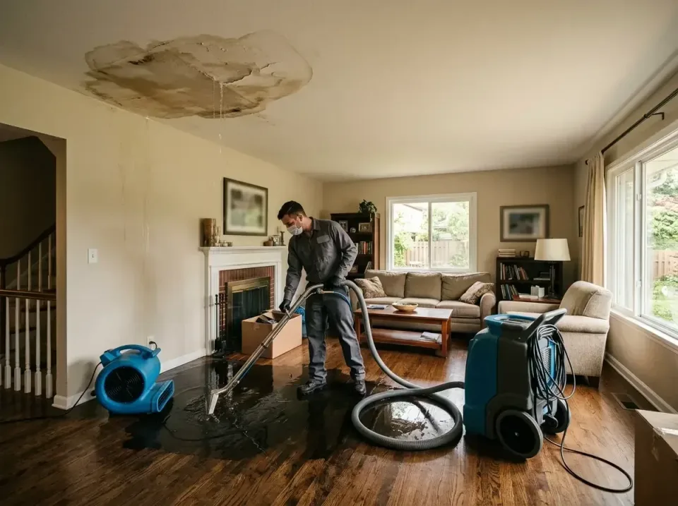 attic-pipe-burst-ceiling-drip-008 — frequently asked questions, Water Damage Restoration & Carpet Care in East Rockingham, NC